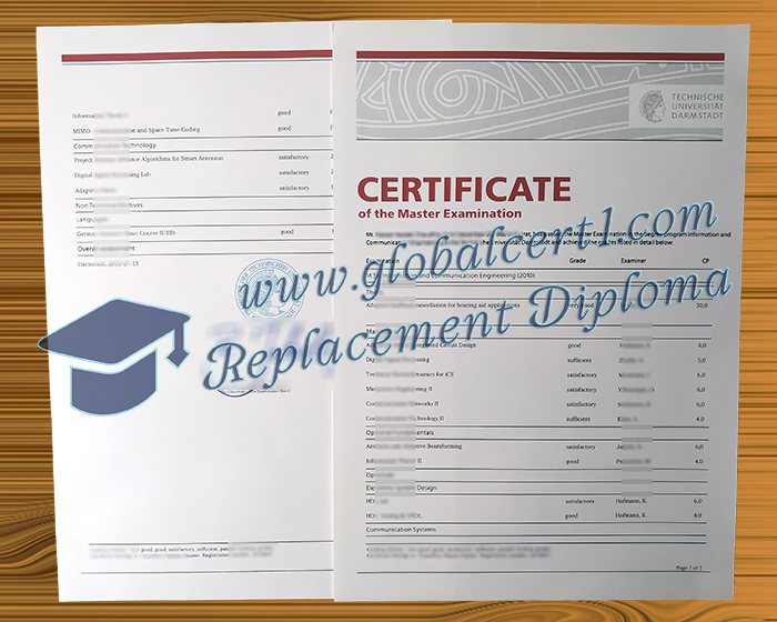 TU Darmstadt transcript