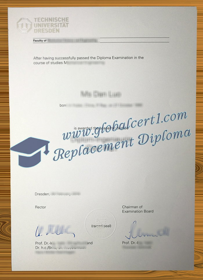 Technische Universität Dresden degree