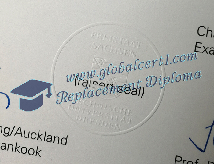 TU Dresden stamp