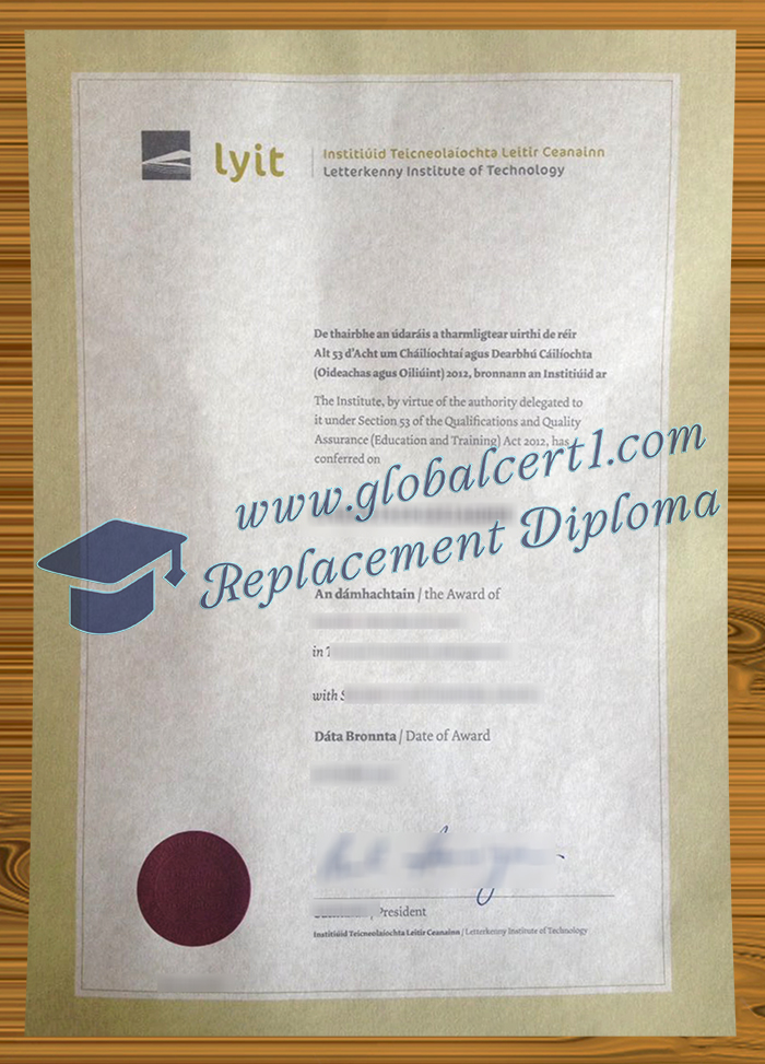 Letterkenny Institute of Technology diploma