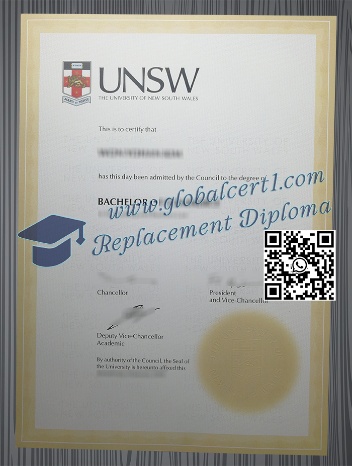 UNSW degree